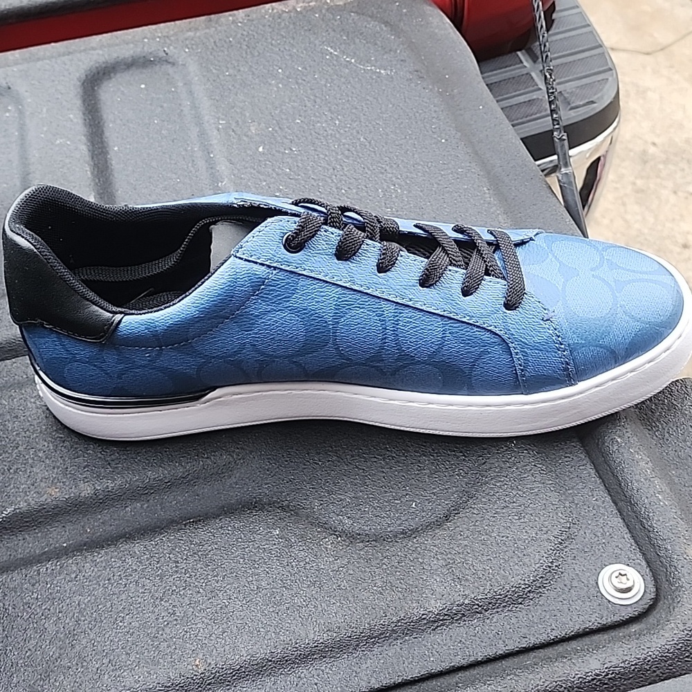 Blu men coach shoes